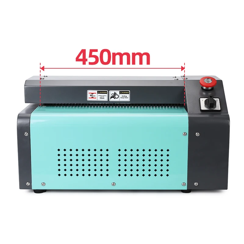 Déchiqueteuse de carton ondulé 450 mm pour affaires en ligne, machine à découper 10 mm d'épaisseur pour matériau d'emballage de protection