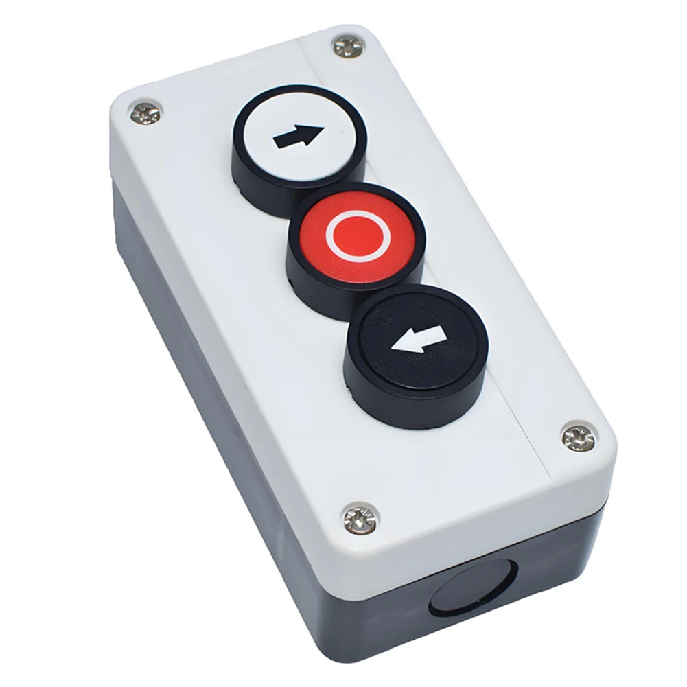 Waterproof Button Control Box 1 2 3 4 Hole XB2 XAL B324 B334 Switch Industrial For Various Industrial Applications.