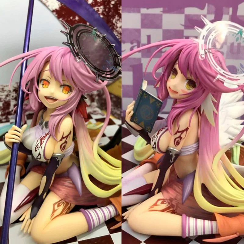 

No Game No Life Shuvi Jibril Great War Ver Action Figure PVC Anime Model Doll Collectible Gift Toy