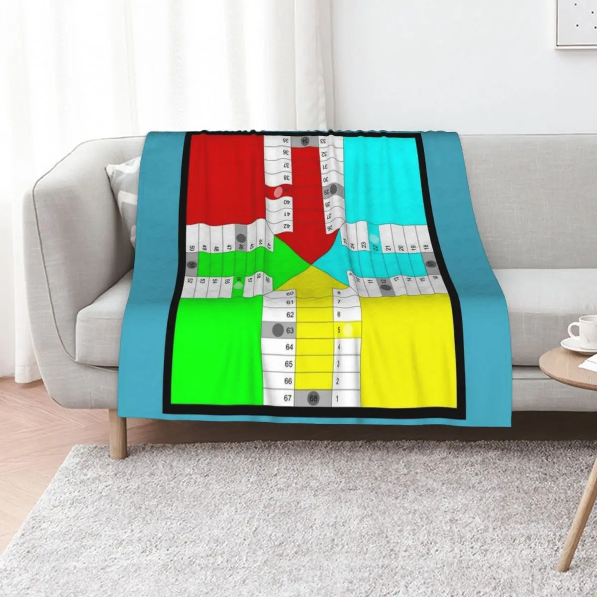 

PARCHíS Throw Blanket Kid'S Loose Soft Beds Camping Blankets