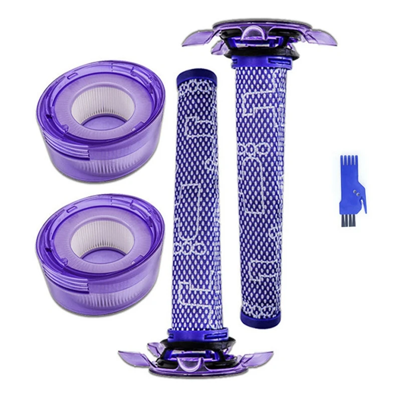 Substituição do filtro de vácuo para Dyson V8 Extra, Colchão V8 FOCUS, V8 Absolute Stick, Aspirador de mão, Filtros HEPA