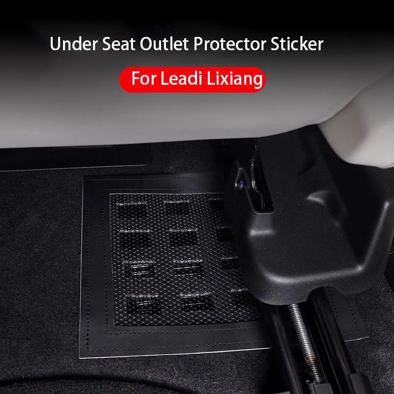 

For IeadI Lixiang L6 L7 L8 L9 Car Air Vent Anti-blocking Dust Cover Under Seat Air Conditioning Outlet Cover Anti Blocking Net