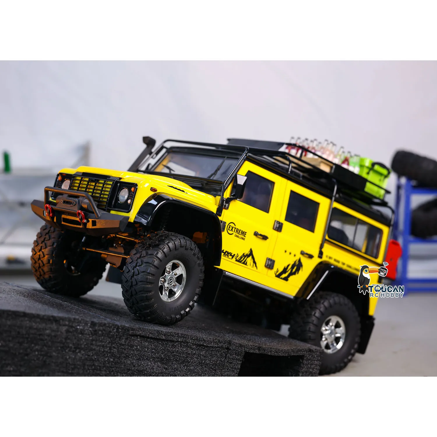 Mini Toys 4x4 HG P411 RC Crawler Car 1/10 RTR Off-road Electric Climbing Vehicle Differential Lock 45A ESC Toys Gifts TH20438