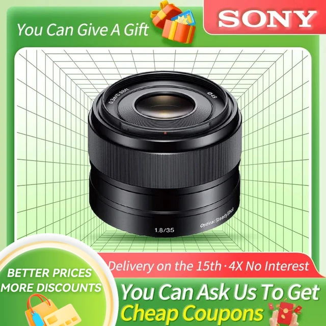 Sony FE 35mm F1.8 SEL35F1.8F Full Frame Prime Lens For A7III A7Ⅳ A6400  A6600 A6000 Lightweight Large Aperture Portrait 35F1.8 - AliExpress