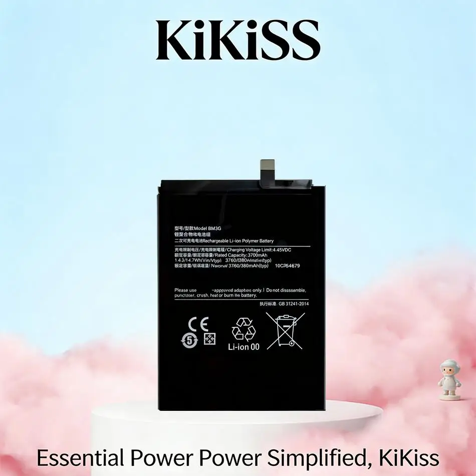

For Xiaomi Mix 3 5G Good Low-Temperature Performance Mobile Phone Battery Safe BM3G 3700mAh