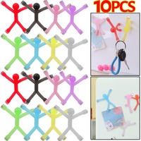 10/1PCS Flexible Fridge Magnetic Sticker Mini Man Refrigerator Magnets Cute Colorful Fridge Magnet Man Home Office Decoration