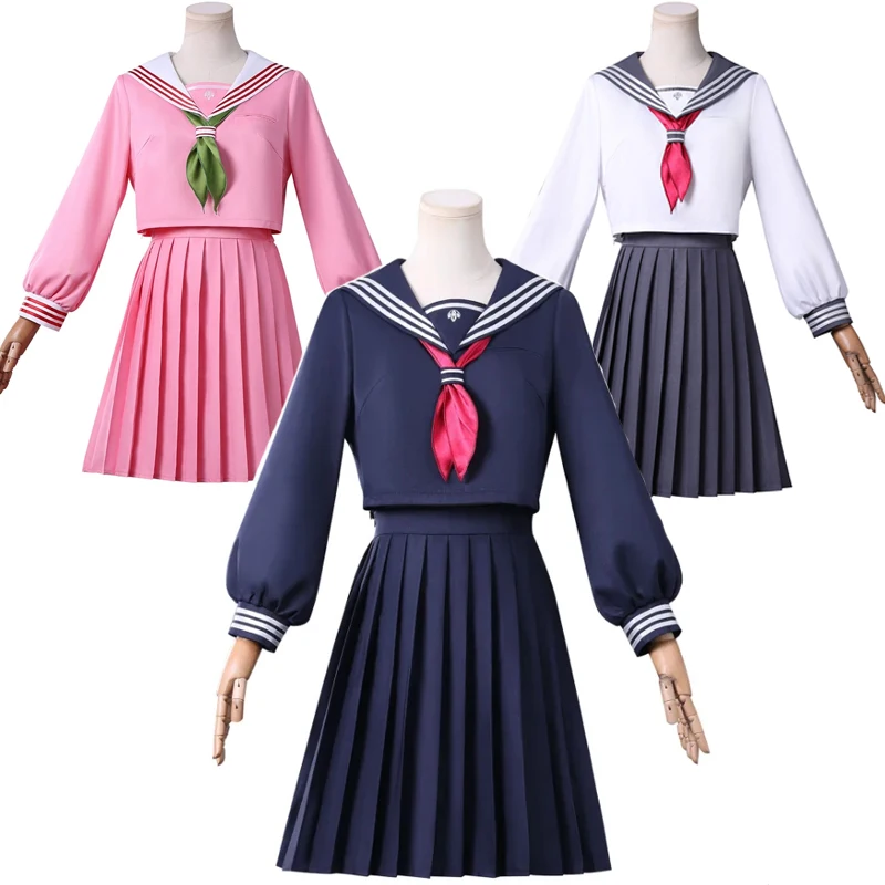 

Новый костюм моряка Shimizu Hinako, костюмы для косплея, карнавальный костюм на Хэллоуин, мужская одежда, костюм, униформа со шляпой на заказ