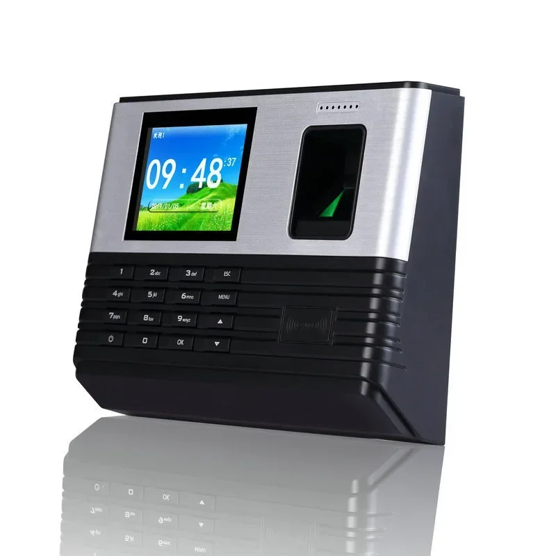 Realand Biometric Fingerprint Time Attendance System Clock Recorder Employee Recognition Recording Device Electronic Machine