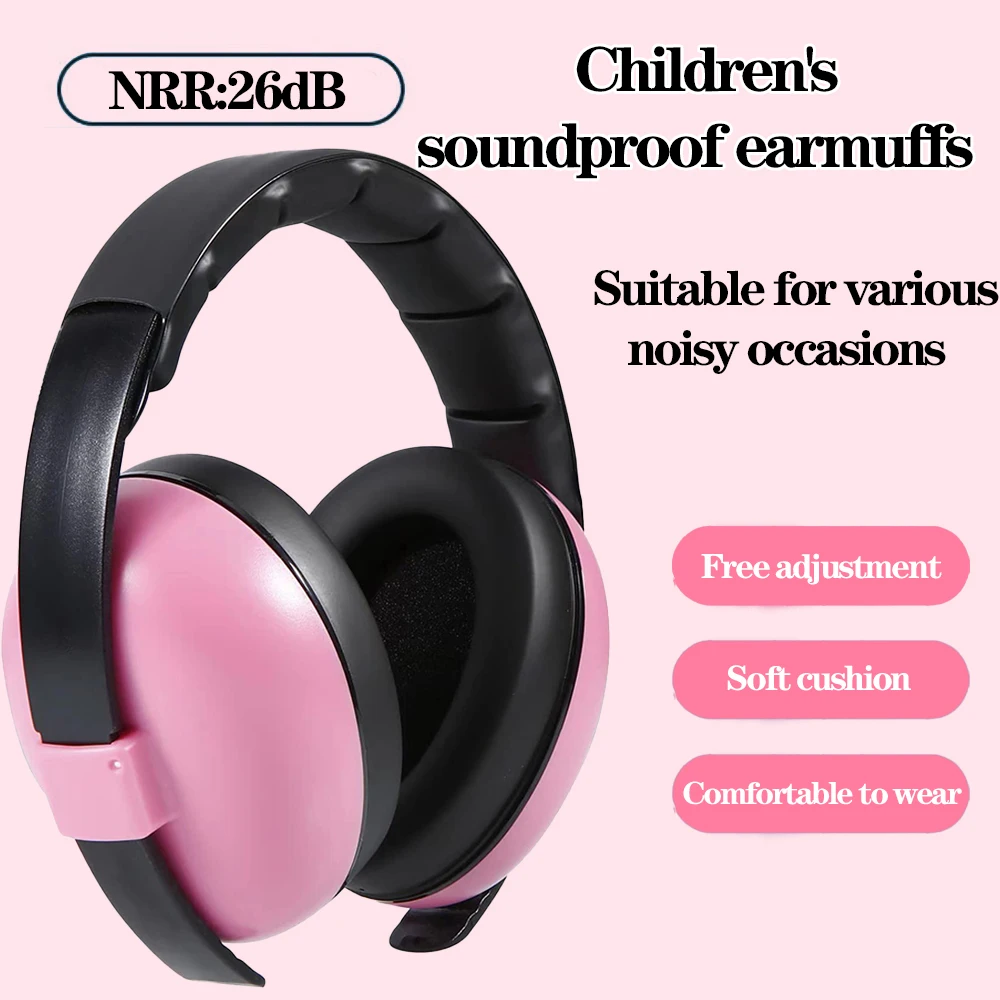 

Anti Noise Shield Earmuff Baby Ears Protection Sleeping Sound-isolating Children Earmuffs Sleeping Earplugs
