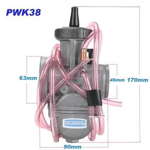 Карбюратор PWK 33 34 35 36 38 40 42 мм Универсальный двигатель 2T 4T Байк Мотокросс Мотоцикл Скутер ATV Quad UTV Power
