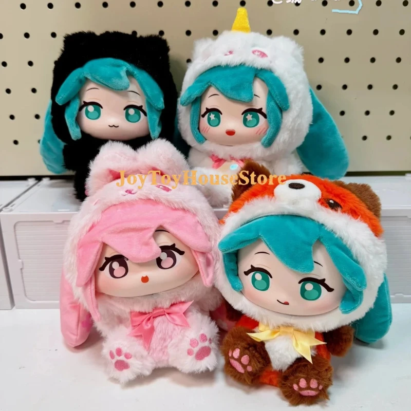 初音ミク-森の動物シリーズ-ビニール製ぬいぐるみ-ブラインドボックス-バックパックドール-トレンド-プレイ-アニメ周辺グッズ-ミステリーボックス-コレクション-ギフト