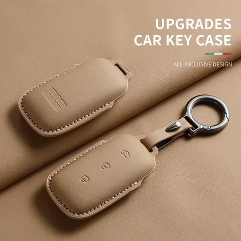 Кожаный Чехол-ключница Geely Galaxy L7 для L6 MAX, AIR PRO, E8, E5 — фото устройства
