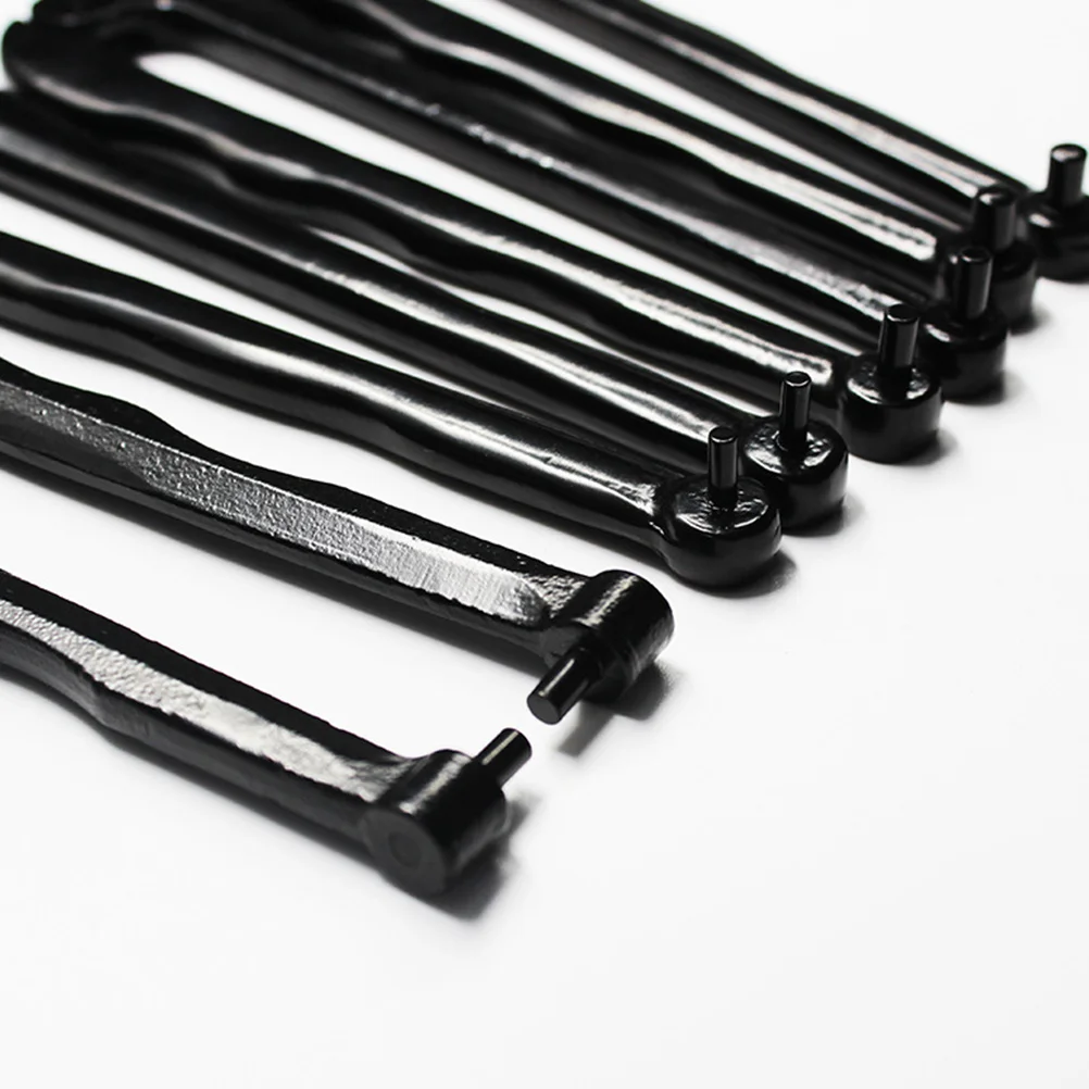 

6Mm Round Nut Adjustable Angle Mill Wrench Cemented Carbide Adjustable Pin Spanner Wrench for Auto Woodworking Tool Maintenance