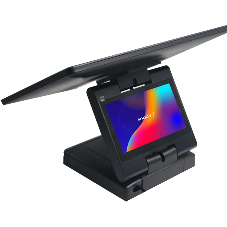 

Складной киоск для оплаты HDD-880 с 12,5-дюймовым или 15,6-дюймовым сенсорным экраном HD 1080P IPS для ресторанов, розничные POS-системы