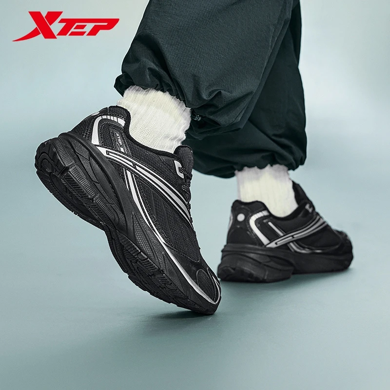 Damskie buty Xtep Basque, niskie, codzienne, zimowe, ciepłe, lekkie, wygodne, z grubą podeszwą, retro, modne sneakersy 876418370044