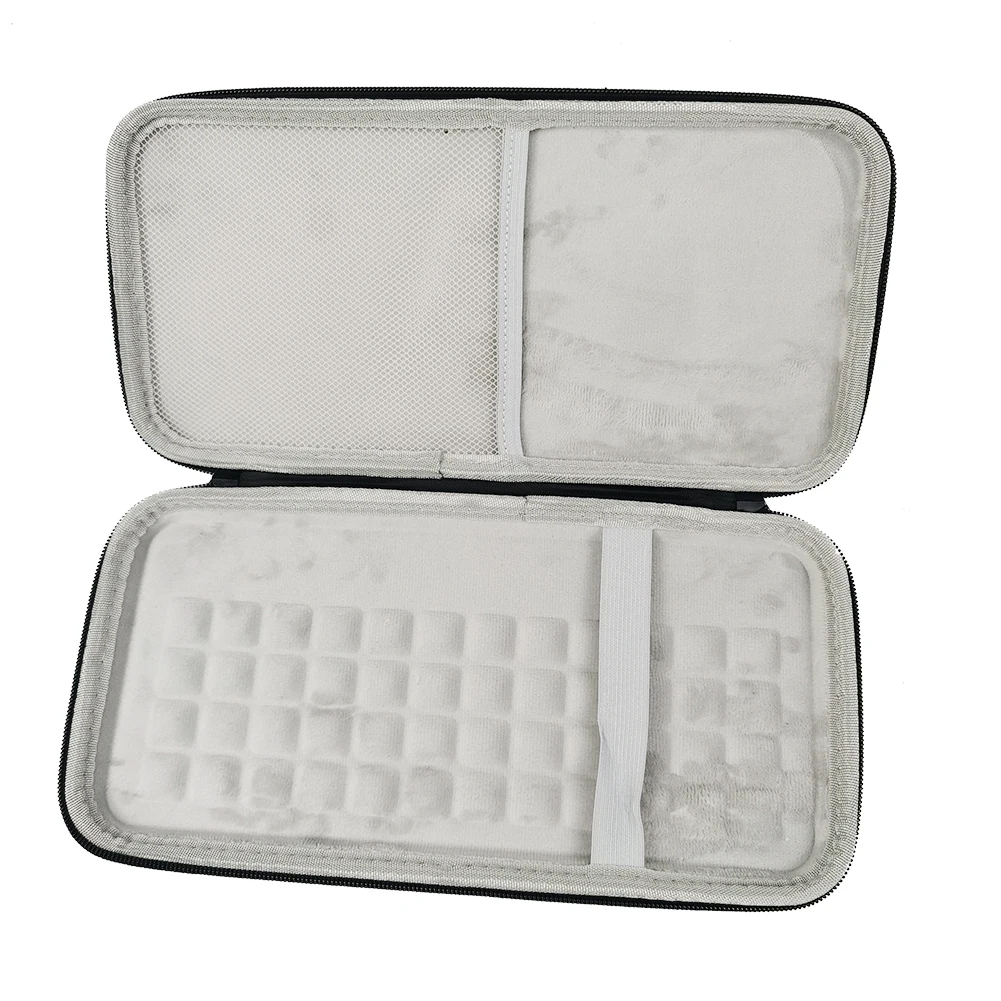 Tas Penyimpanan Keyboard Tahan Air dengan Tali Tangan Casing Keyboard Nirkabel EVA Keras Tas Pelindung Keyboard untuk Apple Magic Keyboard