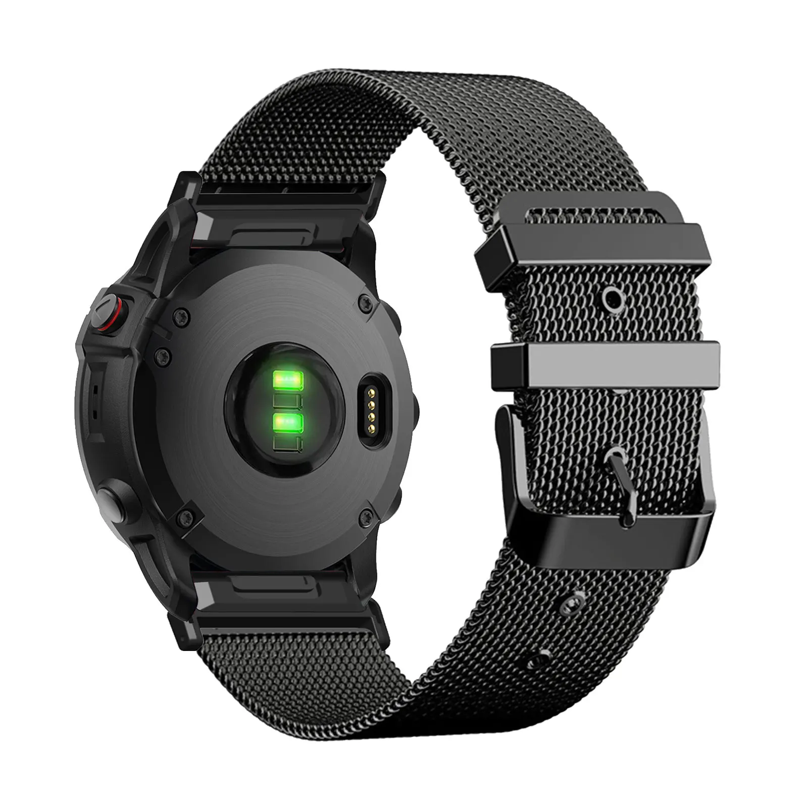 

Classic Bands for Garmin Fenix 6X/6X Pro/6X Sapphire/6X Solar/5X/5X Plus/8 51mm Band, Metal Mesh Adjustable Strap