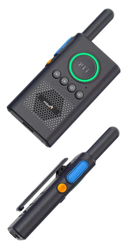 Mini walkie talkie de largo alcance, Radio de dos vías, portátil, más pequeño para niños, conjunto inalámbrico M2