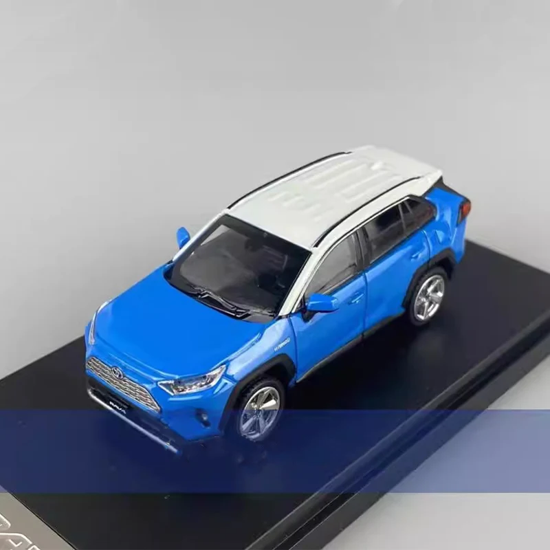 

Original 1:64 Scale RAV4 Hybrid SUV Simulation Alloy Car Model Static Display Collectible Gift Toy Souvenir