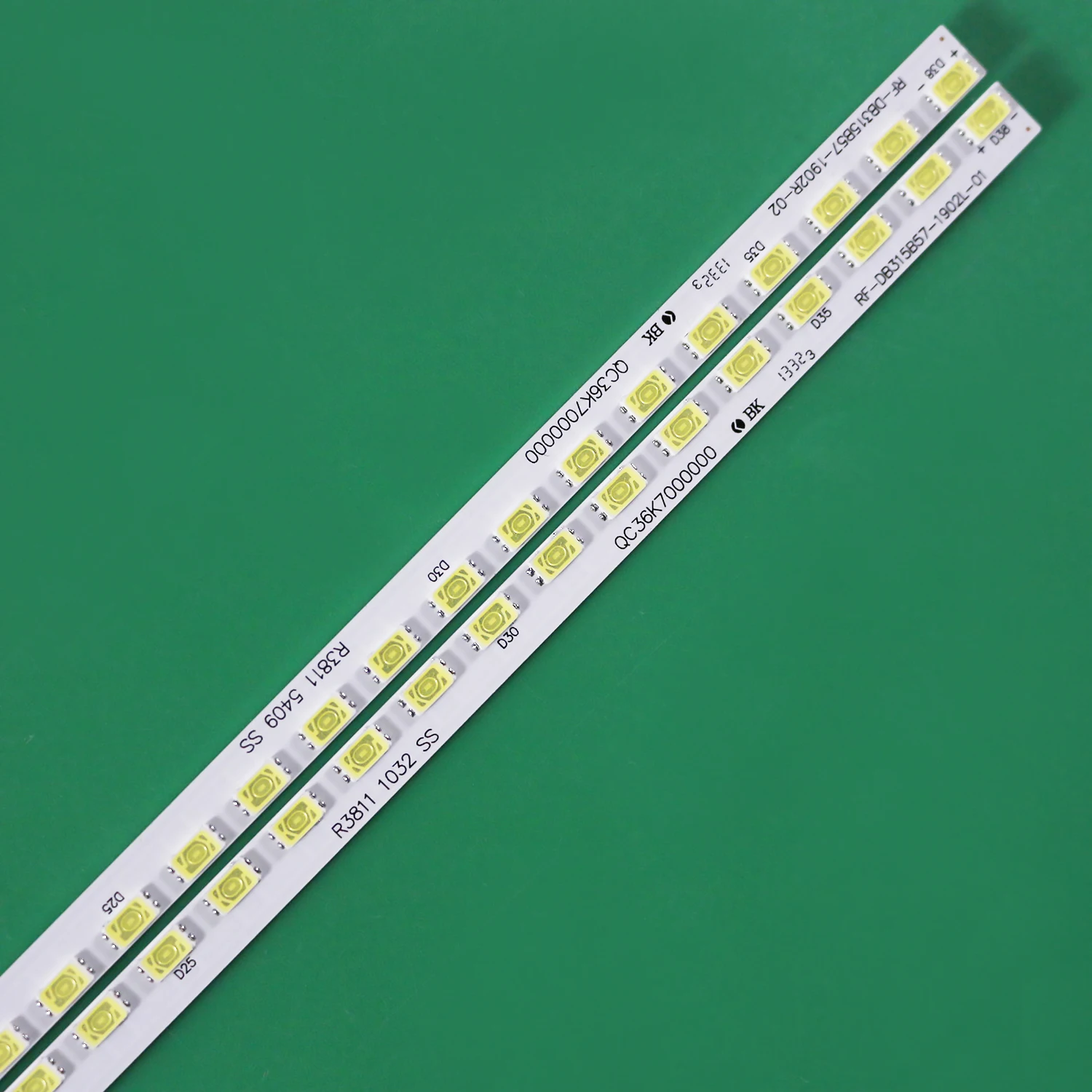 Imagem -04 - Tira Led Backlight para 32hme8000r35 32hme8000r33 Rf-db315b571902r02 Rf-db315b57-1902l-01 Pcs por Conjunto