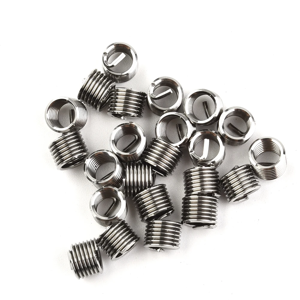 Car Thread Repair Inserts Set DIY Disassembly Drill Driver Installation Spares 30pcs Tap Accessories Automotive