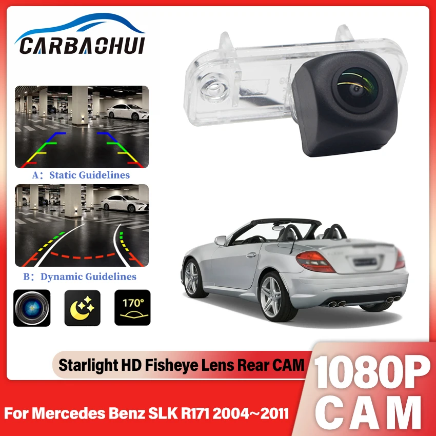 

Задняя камера для Mercedes Benz SLK R171 2004 2005 2006 2007 2008 2009 2010 2011 Full HD CCD камера для номерного знака с ночным видением
