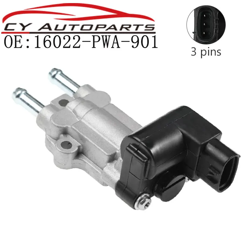 New IAC Idle Air Control Valve For Honda FIT JAZ 16022-PWA-901 16022PWA901 16022-PWA-G01 16022PWAG01