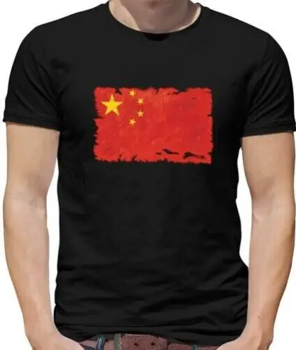 China Flag Mens T-Shirt - Beijing - Asia - Country - Flags - Travel - Republic