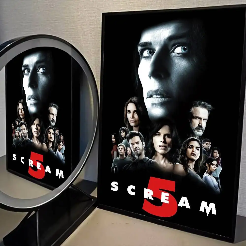 Film Scream Klebefolien Vintage Raum Bar Café Dekor Nordisches Wohndekor – Detail 8