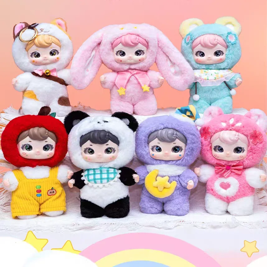 

Genuine Babe 2nd Generation Wishing You Good Luck Series Blind Box Vinyl Doll Fashion Backpack Pendant Ornament Girl Gift Toy