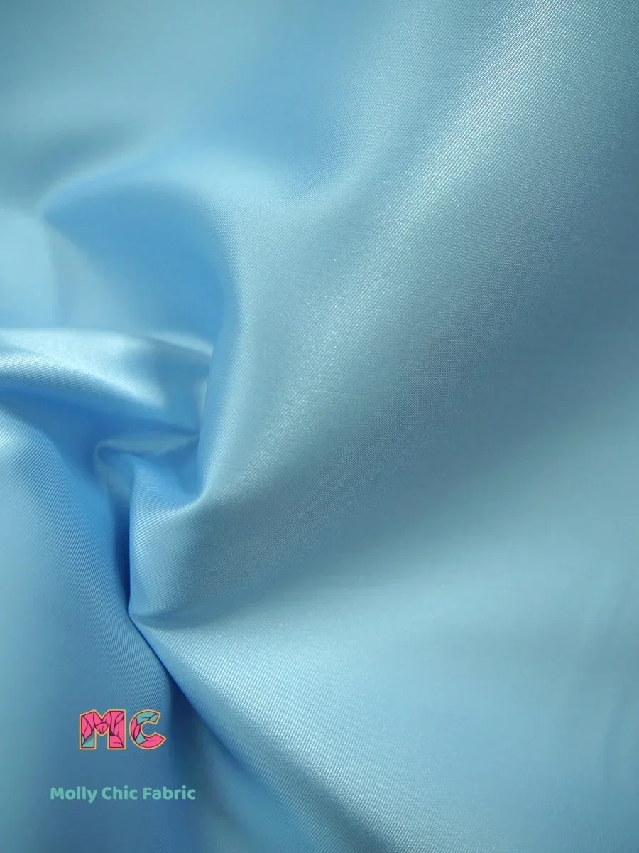 

Светлый толстый саржевый атлас Mikado, микро-жесткий костюм на заказ, свадебное платье, платье с цветочным узором для девочек, ткань Cheongsam для шитья