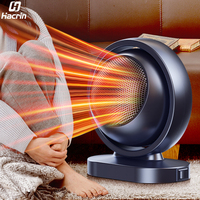 Hot Air Blower Electric Heater Heating Fans Mini Desktop Fan Heater Portable PTC Fan Heater for Bathroom Home Electric Warmer