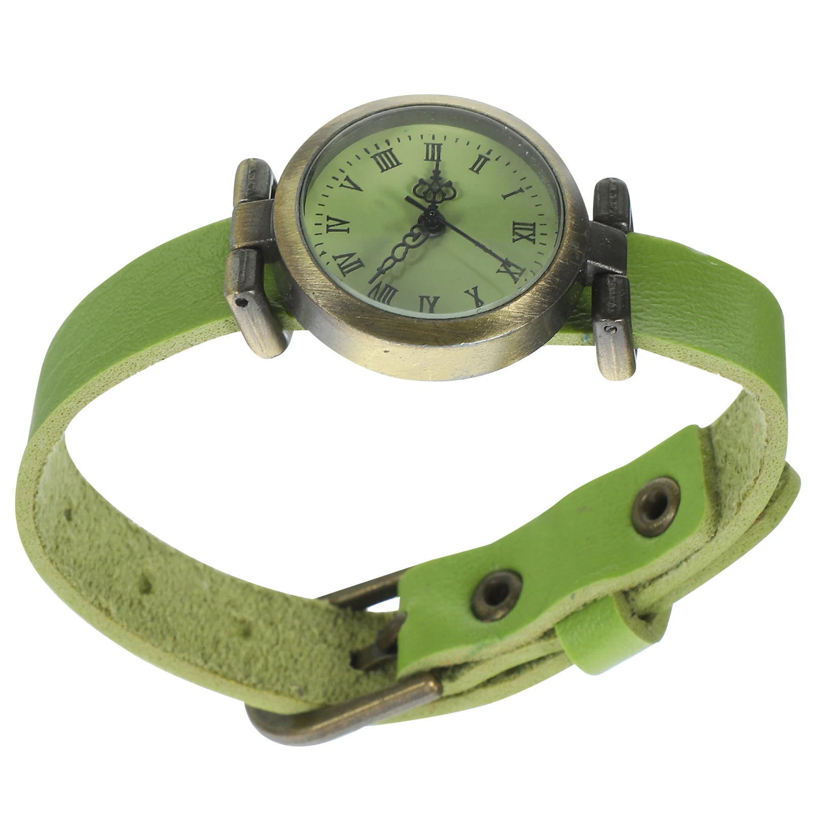 

Vintage Women Fashion Roman Number Wrist Watch Creative Quartz Watch Brown Premium Comfortable Durable Elegant Silent Precise