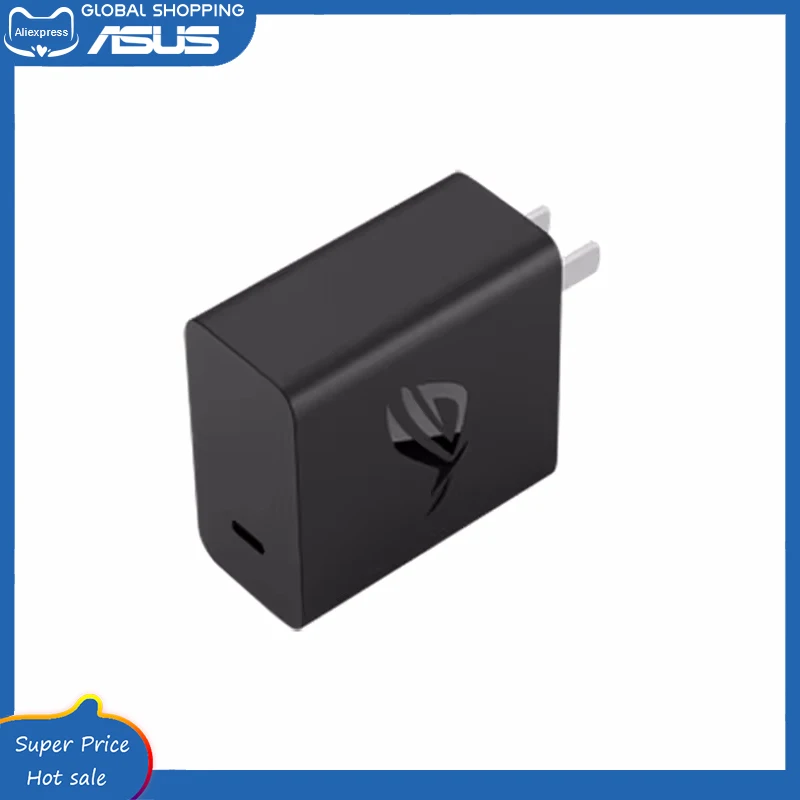 95% 98% New Asus Original 20V 3.25A 65W US Plug Fast Charging Charger Head / USB-C Cable For Rog Phone 6 / 6 Pro