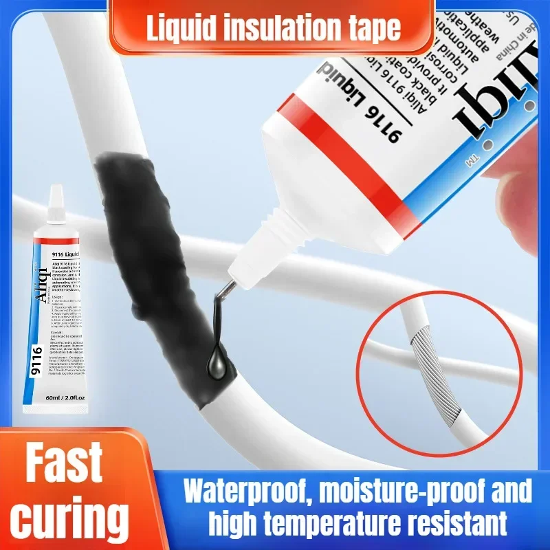 Waterproof strong adhesive high temp data cable sealant insulating tape headset electrician tape