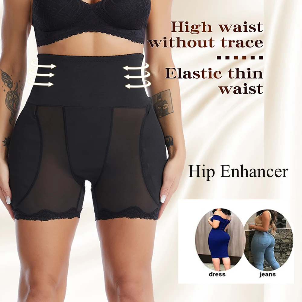 Párnázott hips majd Fatuskó nadrágot Magas légnyomású levegő derékon Has vezérlő shapewear Menő Lábszárvédő számára Nők Fatuskó Ujjbegy Alsónemű számára Far