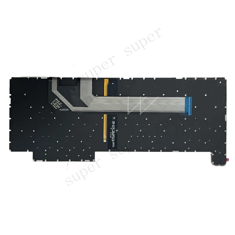 

Черная клавиатура S+ с подсветкой (US-раскладка) для ASUS TUF Gaming F15 FX506 FA506 FA506Q FX506L TOP