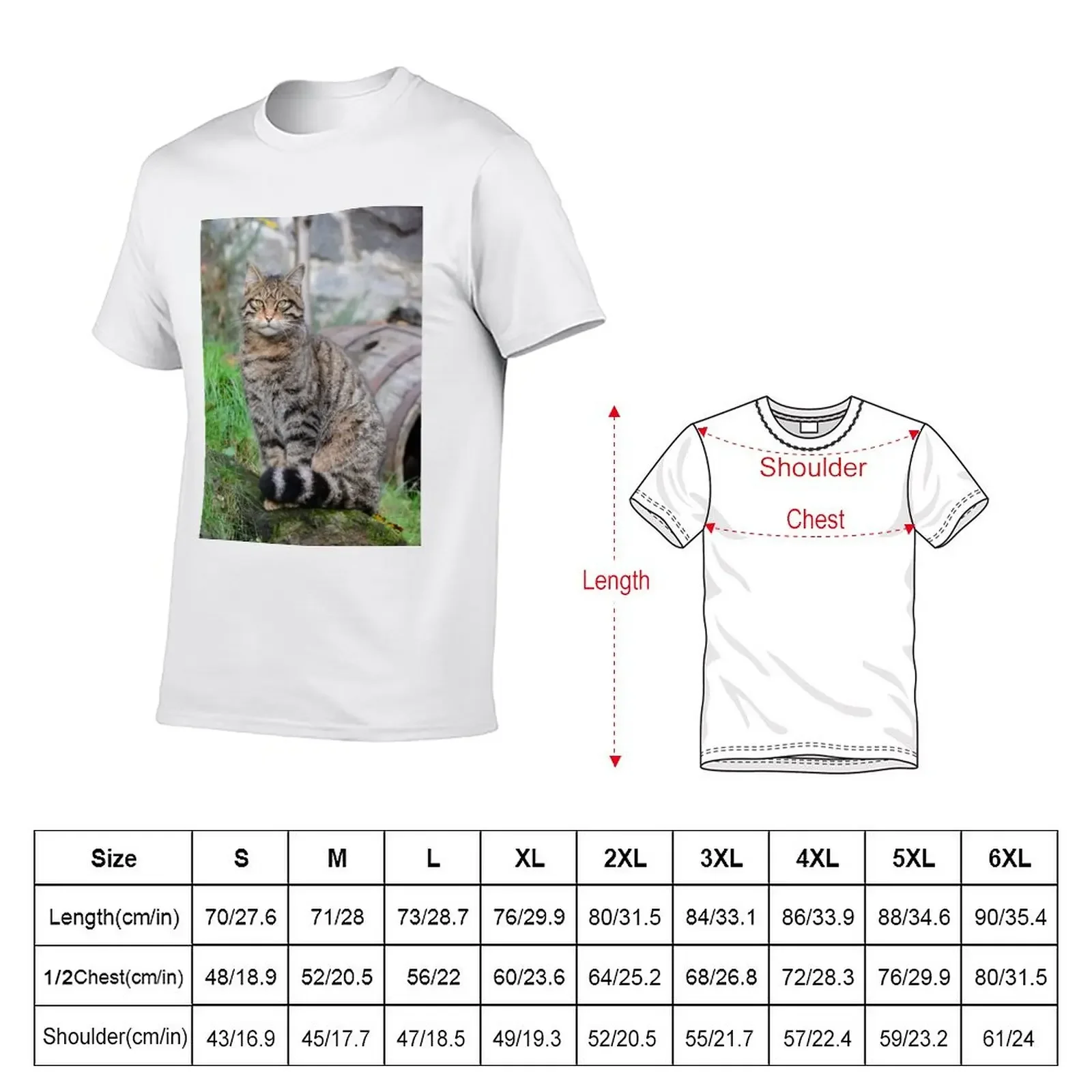 Stunning Highland Tiger (Scottish Wildcat) T-Shirt hippie clothes sublime vintage mens cotton t shirts