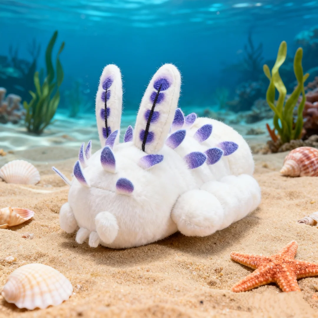 Juguete de peluche de conejito de aguas profundas a presión Kawaii, juguete de peluche periférico marino, entusiastas del aguas profundas, amigos, regalos de Navidad, decoración del hogar