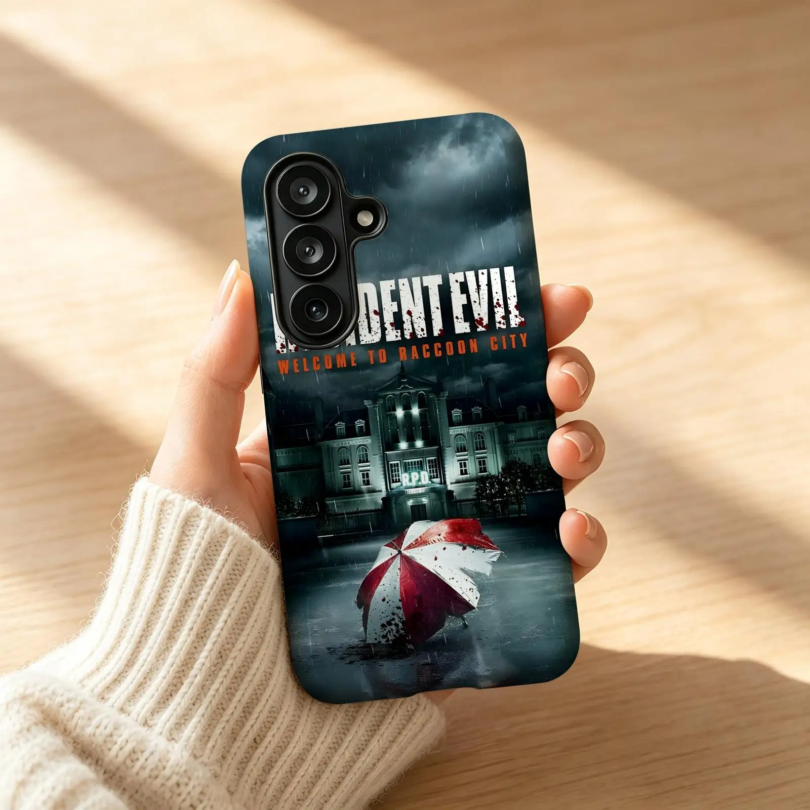 Phone Case For Samsung Galaxy A57 A56 A37 A27 A17 A36 A26 A55 A35 hot game Resident Evil Glossy Film Phone Case