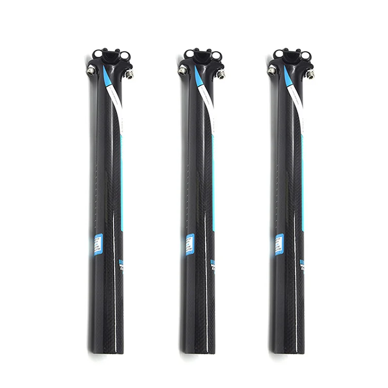 KEDDIE Hot selling carbon fiber road bicycle seatpost MTB mountain bike parts seat post tube 27.2 30.8 31.6* 350/400mm