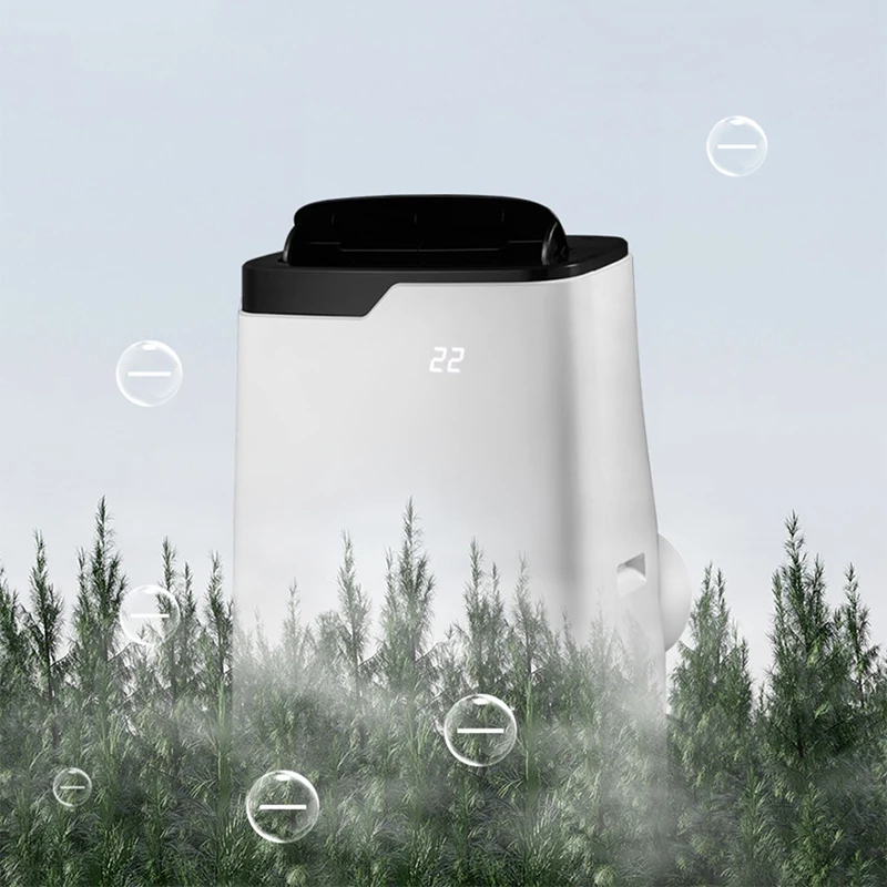 Przenośny klimatyzator 4200W jedno chłodzenie i ogrzewanie All-in-jedno urządzenie-free-kompresja klimatyzacji chłodniczej