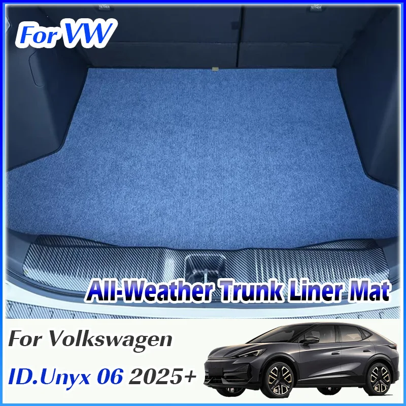 

For Volkswagen VW ID.Unyx 06 2025 2026 All Weather Trunk Liner Mat Cargo Liner Mat cushion protector Auto Interior modification