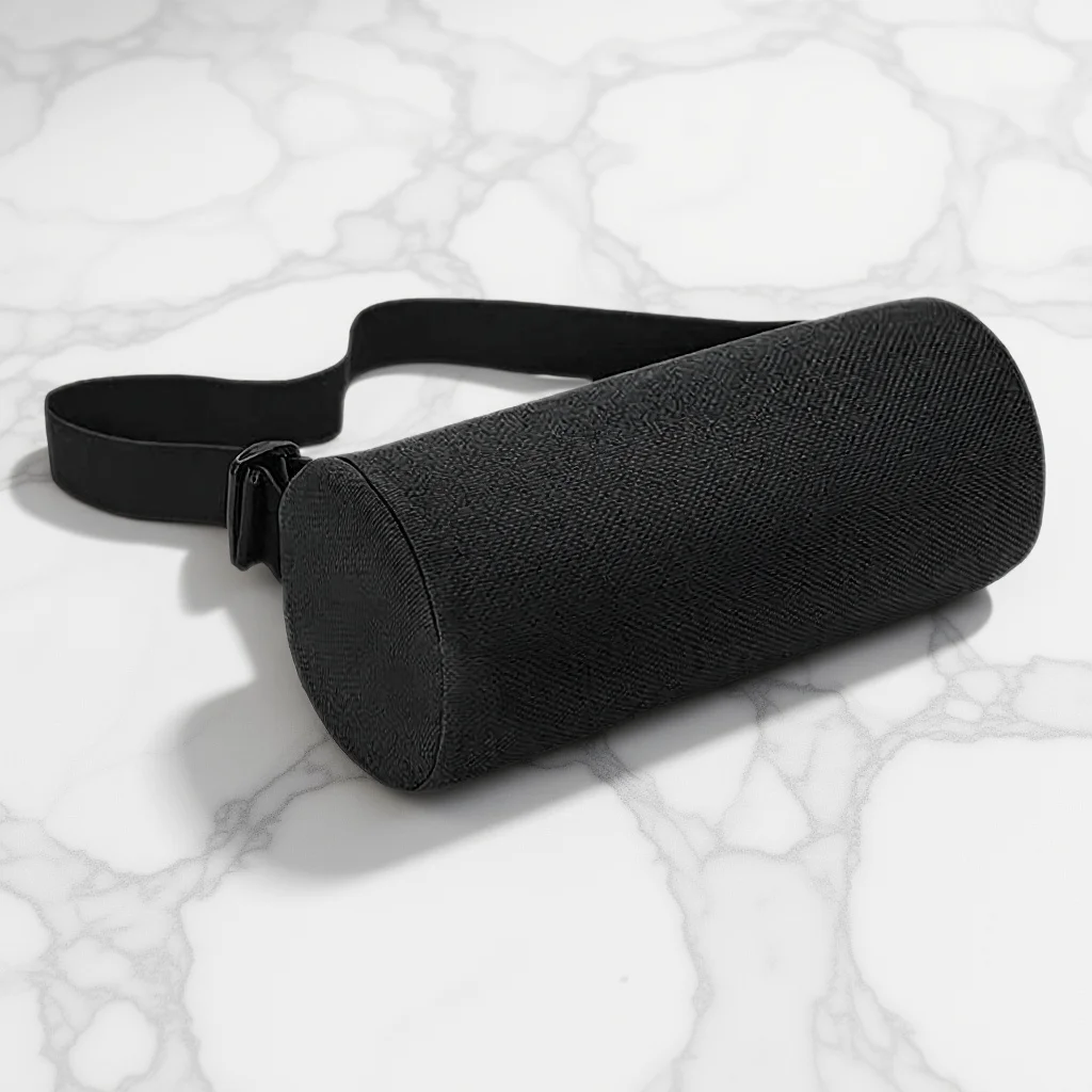 

Premium Lumbar Support for Car and Office Chair Memory Foam Back Pillow Ergonomic Design 3D Comfort Cushion 28*12cm