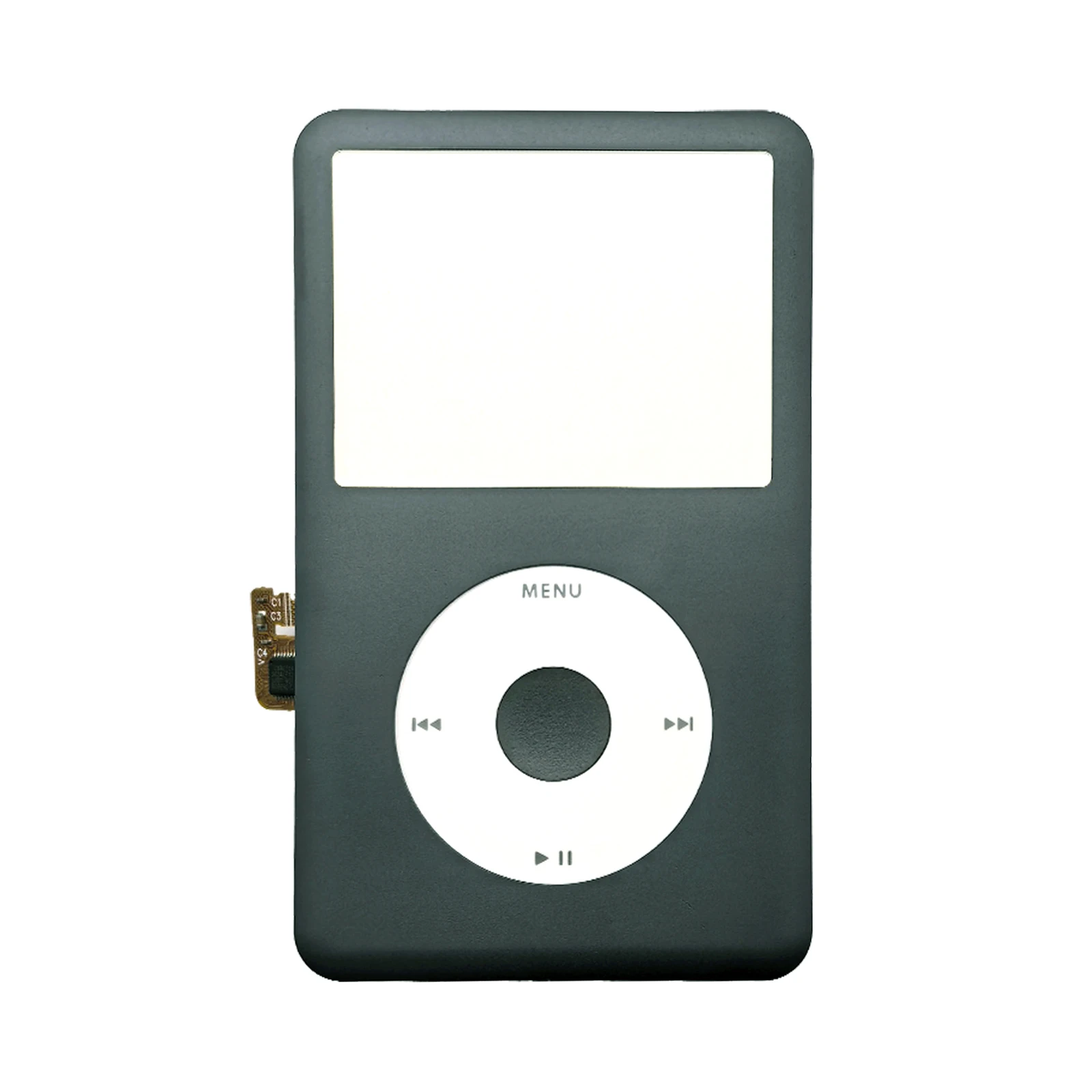 iPod Classic 6e 7e generatie voorkant frontplaat metaal met klikwiel middenknop vervangende reparatieonderdelen gereedschapsset