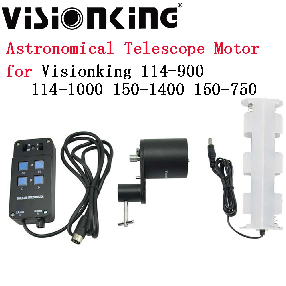 Visionking Astronomical Telescope Single Axis Motor Drive Auto Tracking Professional Monocular Electric Heel Focus Device Access