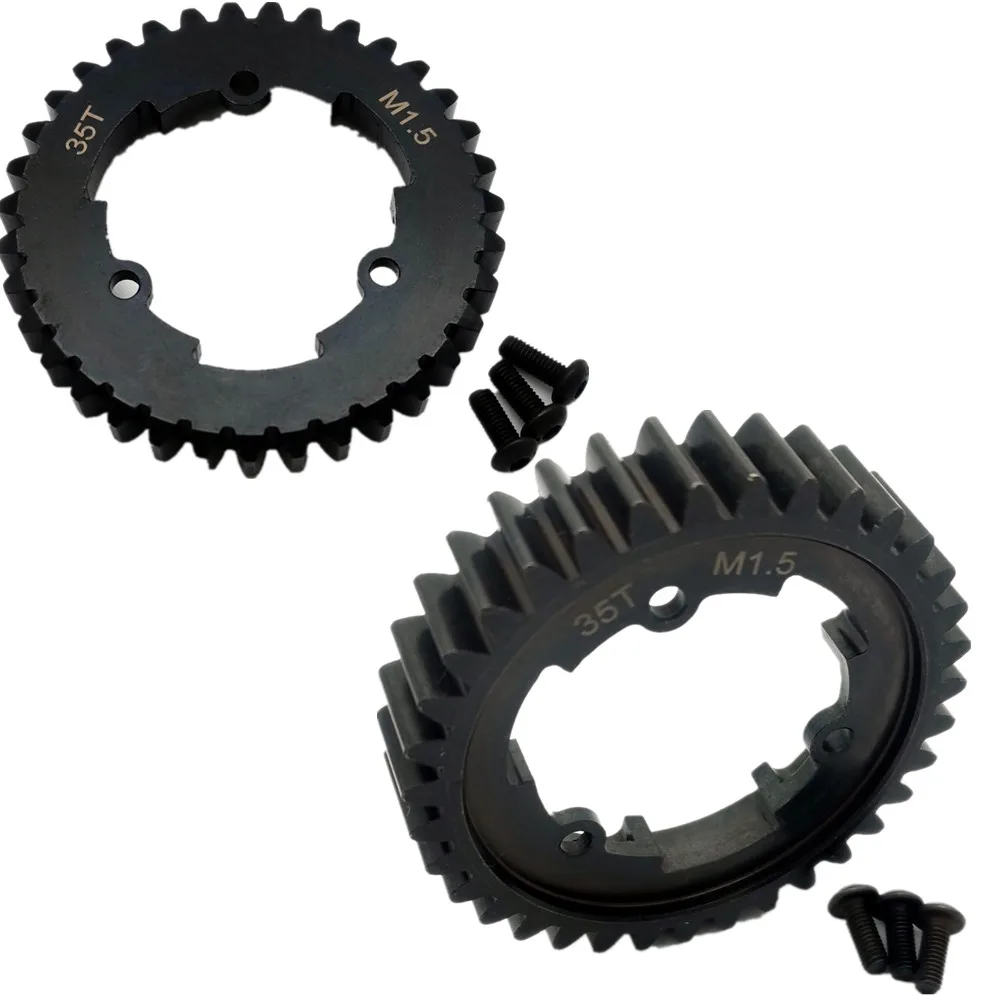 Hard Steel 35T 1.5 Mod (1.5 Metric Pitch) Main Spur Gear for Traxxas 1/5 X-Maxx 6S 8S 1/6 XRT