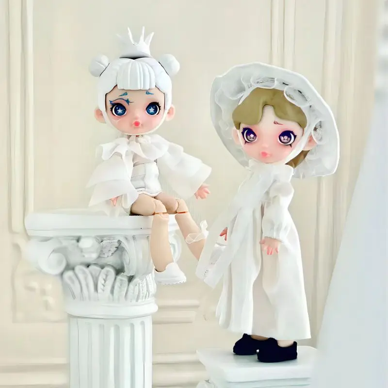 Laura สีดําและสีขาว Spectrum Series กล่องตาบอด Bjd Joint Mobile ตุ๊กตาแฟชั่นของเล่น Handmade ตุ๊กตาน่ารักของขวัญเครื่องประดับ