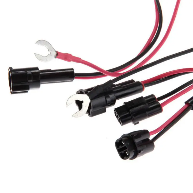Rockeybright 1-2 LED Daytime Running DRL Fog Light Relay Harness Control On Off Dimmer Car Fog light Driver Indicator Controller