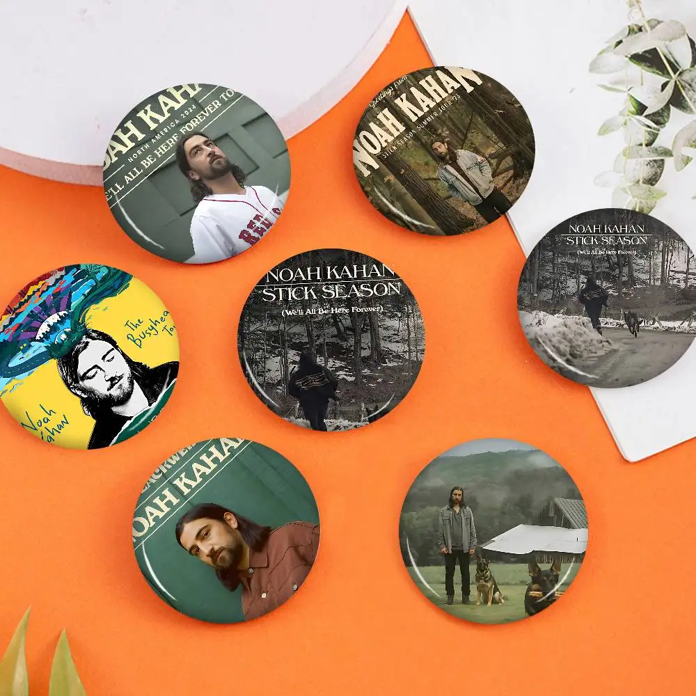Busyhead American Singer Noah Kahan Anime Brooches Cute Cartoon  Badge Jacket Jeans Lapel Pin Gift Accessorie